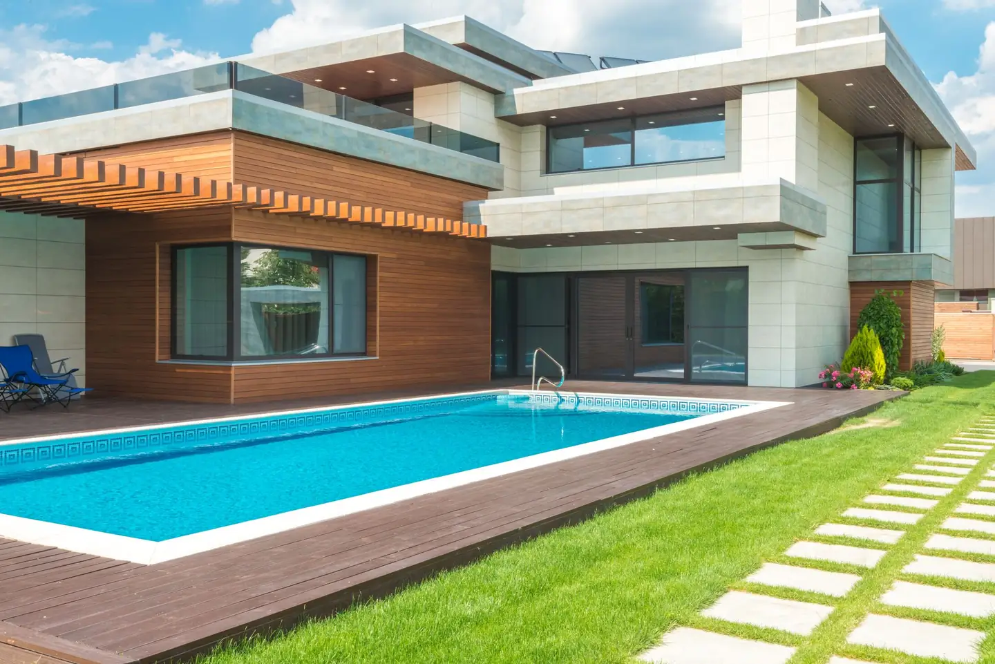 Swimming pool built in Forest Hill, NSW